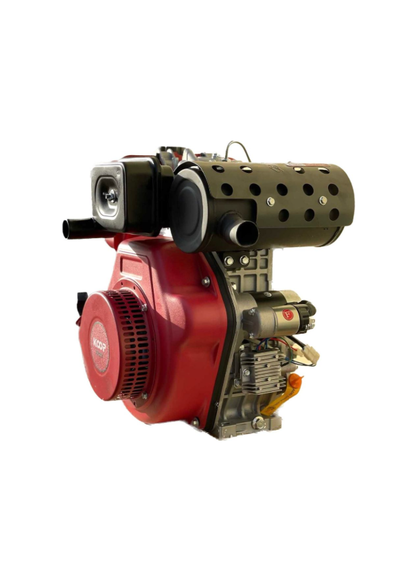 KOOP KD192FC-1 Tek Silindirli Dizel Motor 7kW (499 cc / Hava Soğutmalı)